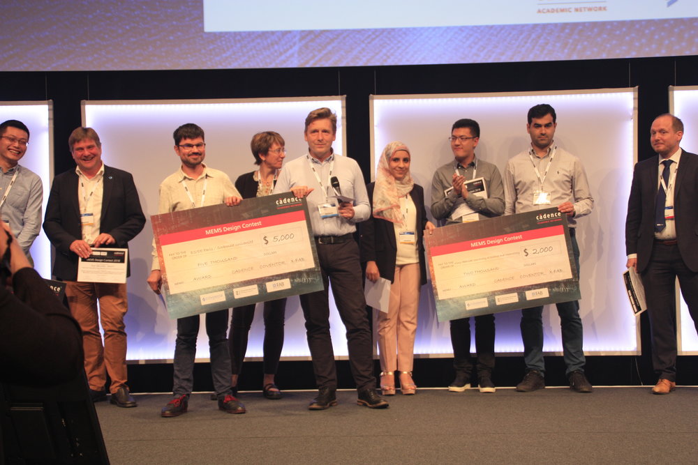 Cadence annonce le lauréat du concours mondial de conceptions à base de circuits MEMS